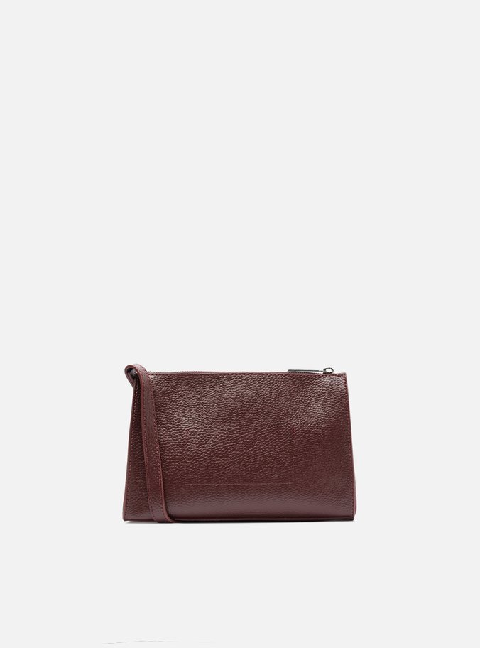 Bolsa Tiracolo Vinho Textura Pequena