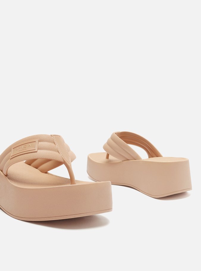 Tamanco Nude Flatform Lulu