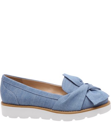 Sapato Laço Jeans