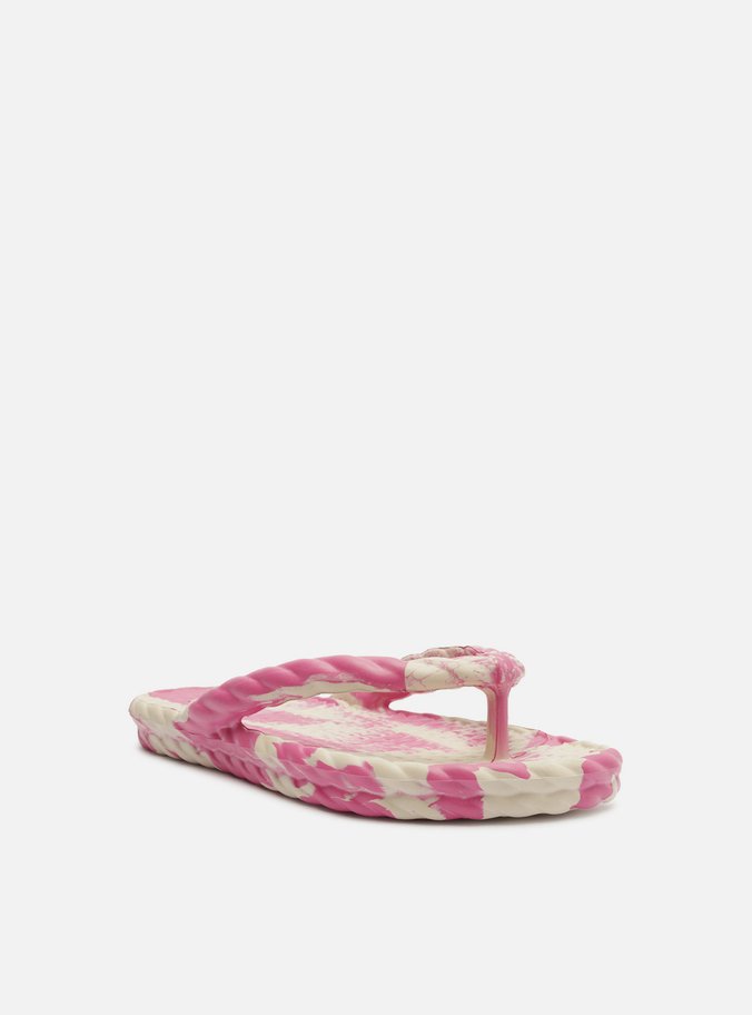 Chinelo de Dedo Rosa Mescla Marrocos