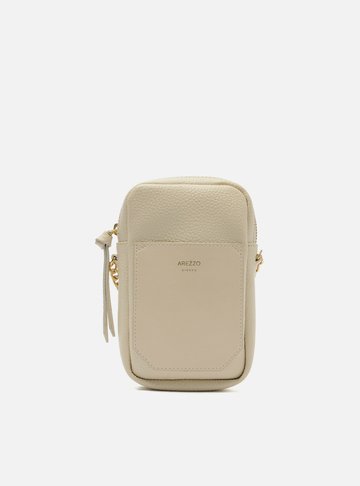 Mini Bag Off-White Porta-Celular Bolso