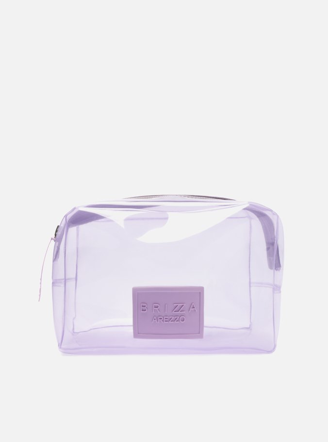 Necessaire Lilás Transparente Brizza