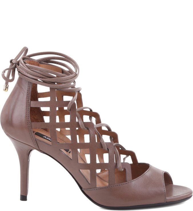 Sandália Lace Up Stone