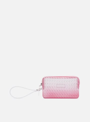 Arezzo — Bolsa Clutch Rosa Pequena Vinil Brizza