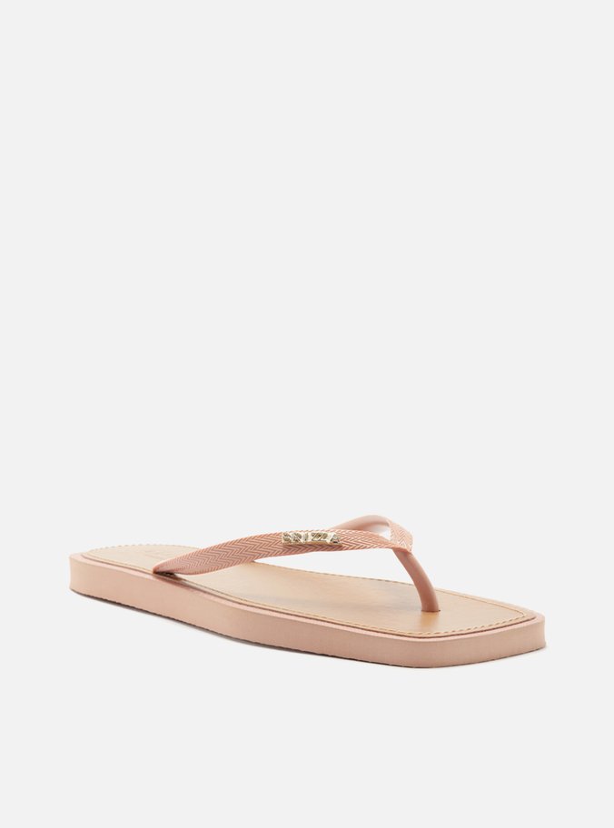 Chinelo de Dedo Rosé Recouro Square Brizza