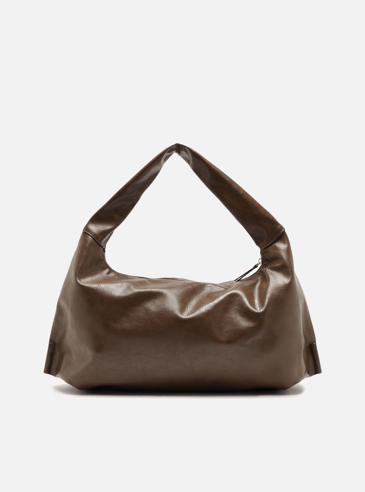 Bolsa Hobo Marrom Grande — foto 3