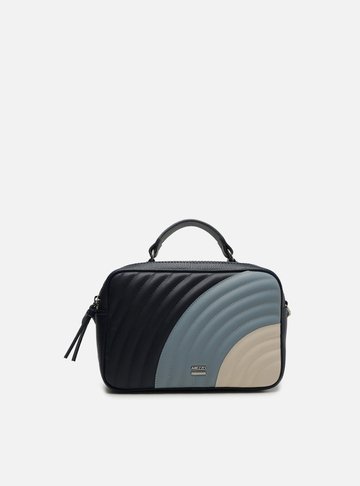 Bolsa Tiracolo Azul Elisa Média Mix