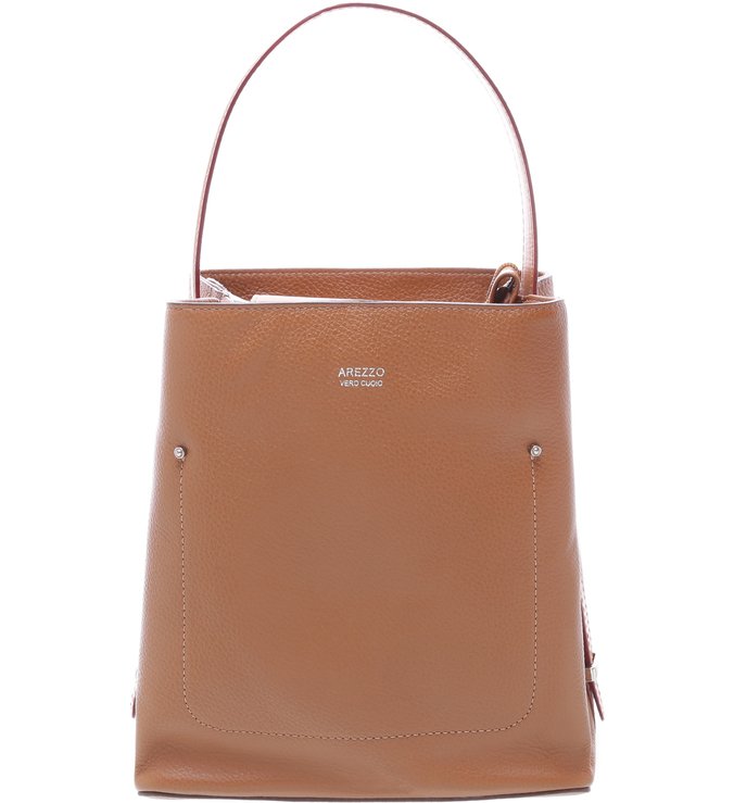 Bolsa Couro Tote Média Letizia Scotch