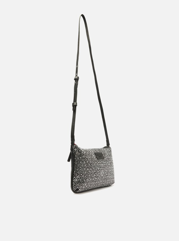 Clutch Preta Nylon Lizza Glam Pequena