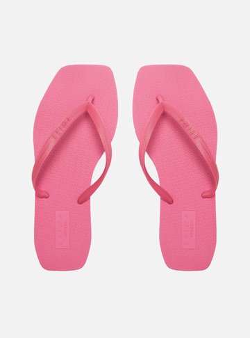 Chinelo de Dedo Rosa Básico Square Brizza