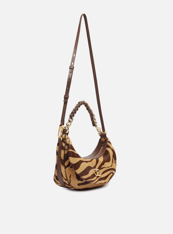 Bolsa Tiracolo Animal Print Stella Média