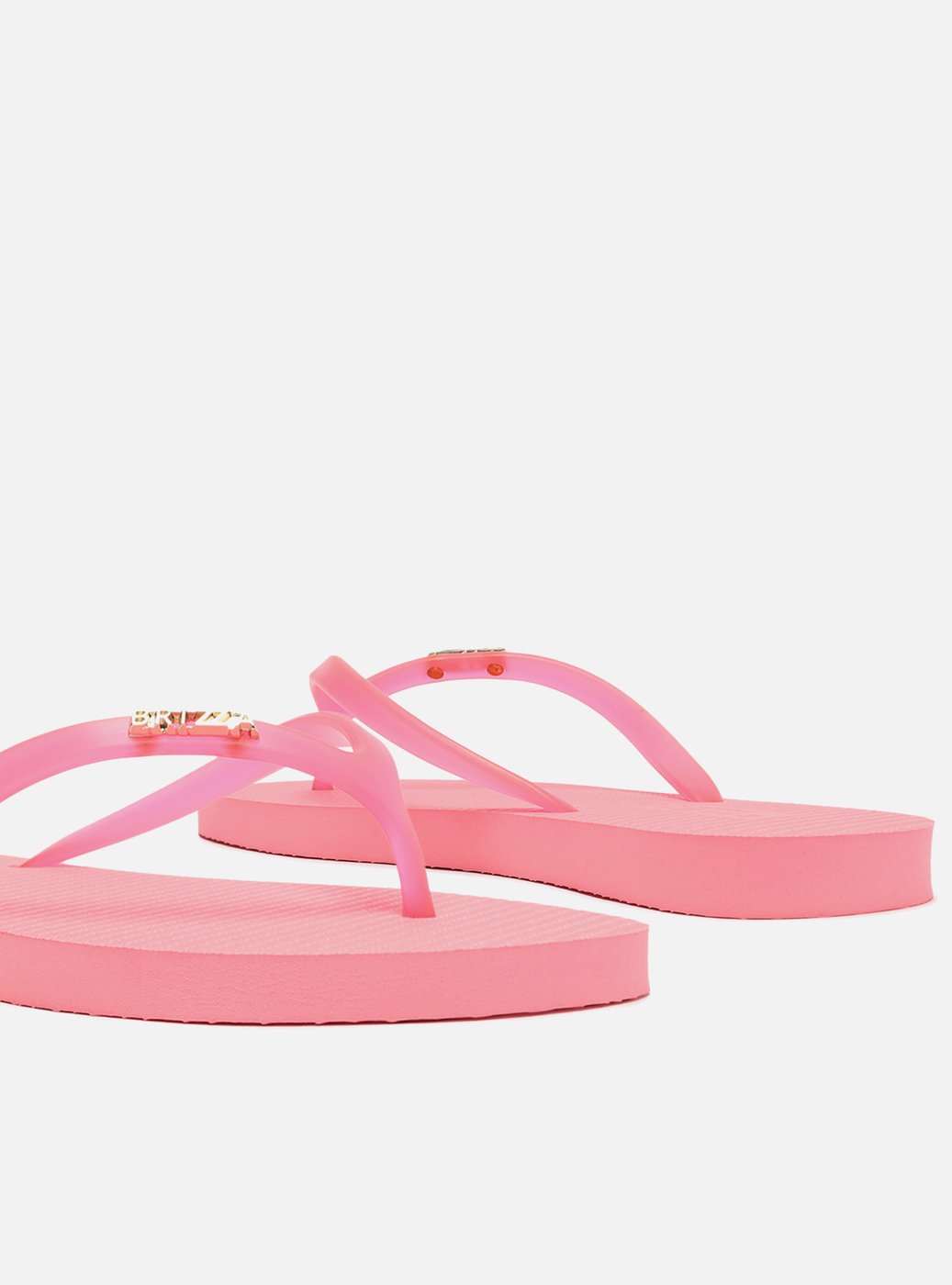 Chinelo de Dedo Rosa Tiras Jelly Brizza — foto 4