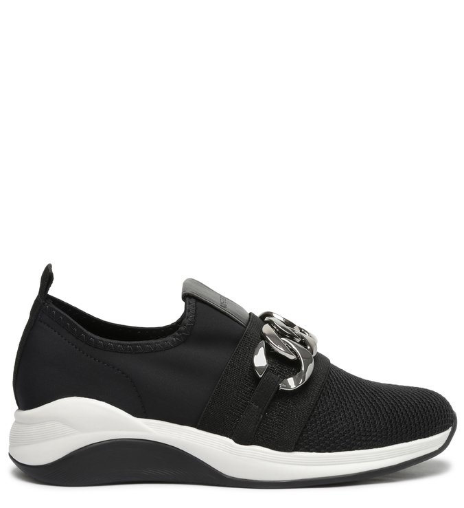 Tênis Slip On Preto Corrente