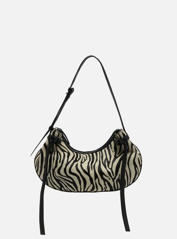 Bolsa Tiracolo Animal Print Média Curve Tiras