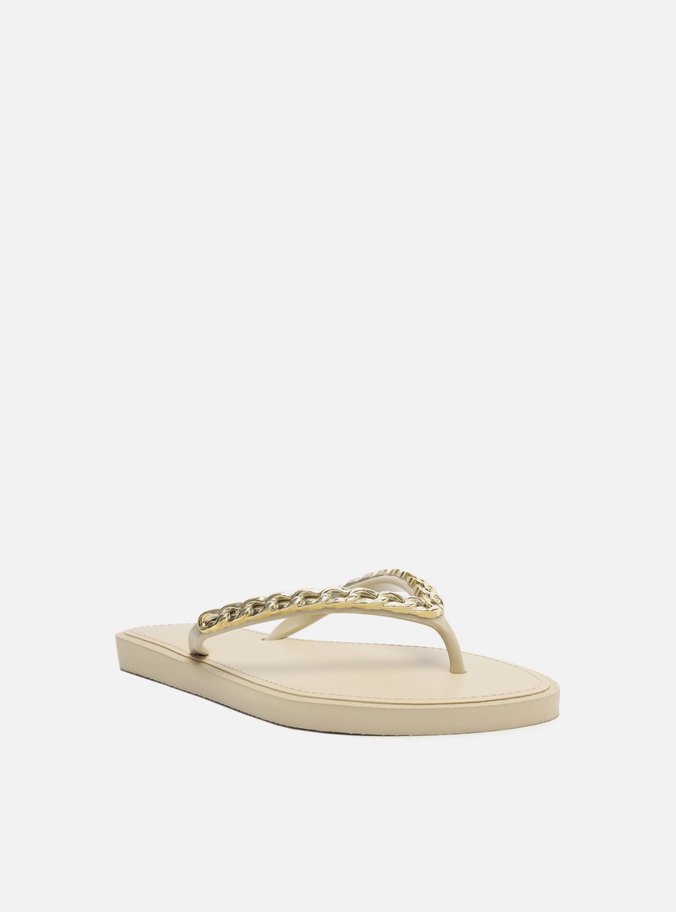 Chinelo de Dedo Cinza Corrente Essential