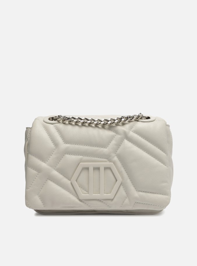 Bolsa Tiracolo Branca Couro Emma Média