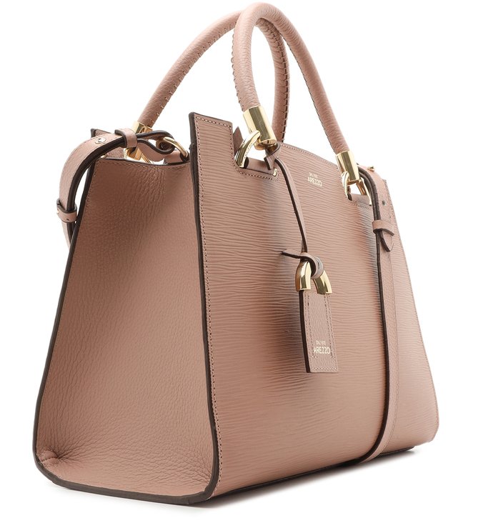 Bolsa Couro Tote Abraccio Rose Blush
