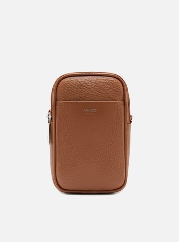Mini Bag Porta-Celular Marrom