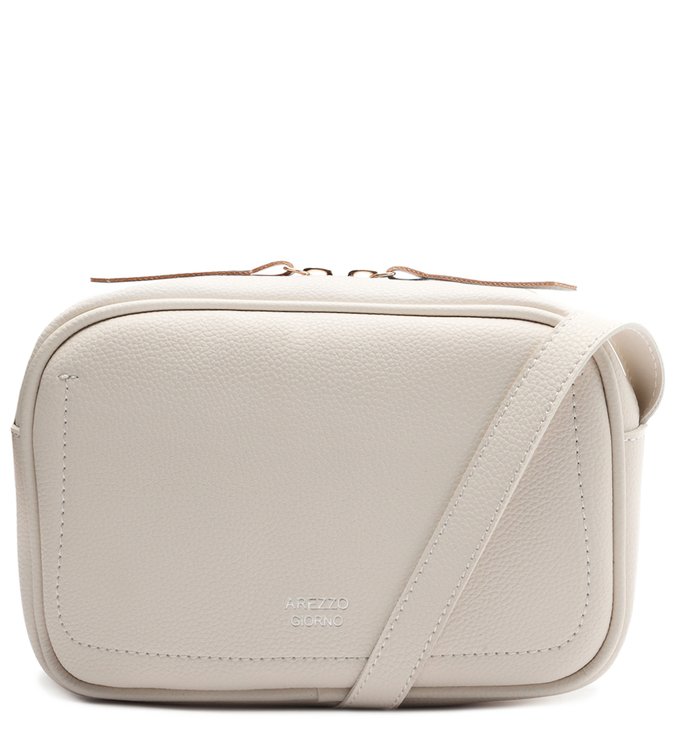 Bolsa Tiracolo Off-White Pequena