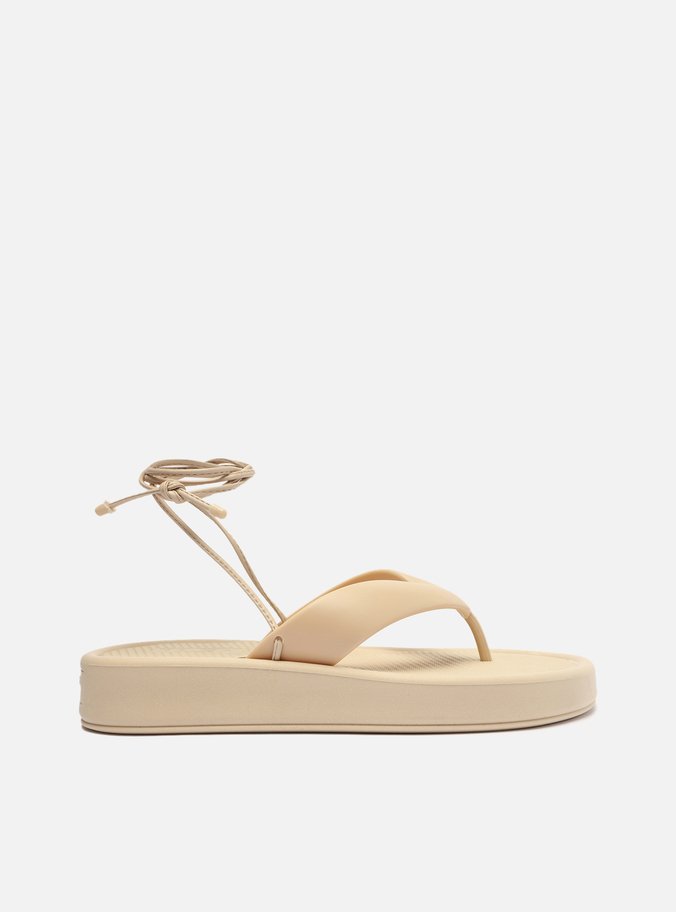 Sandália Rasteira Off-White Sunny Brizza
