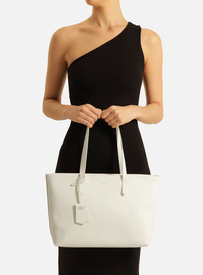 Bolsa Shopping Branca Manu Grande
