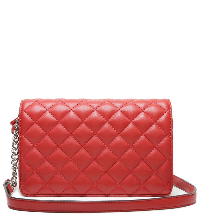 Bolsa Tiracolo Pequena Vermelha