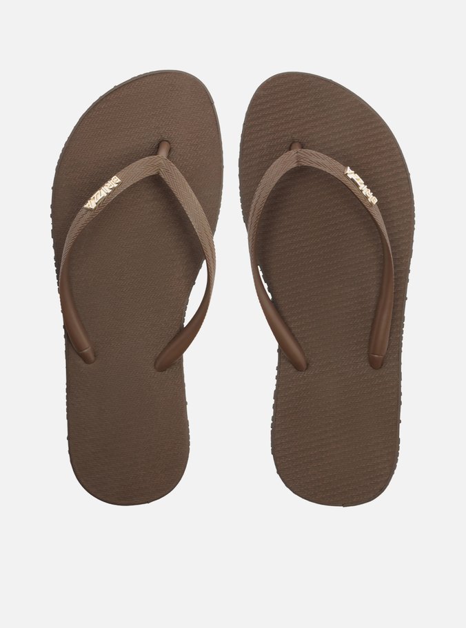 Chinelo de Dedo Marrom Brizza
