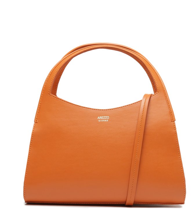 Bolsa Tiracolo Laranja Lena Média