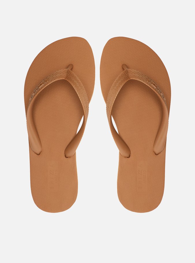 Chinelo de Dedo Marrom Basic Brizza