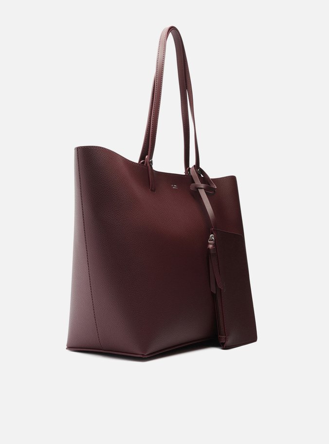 Bolsa Shopping Bordô Grande