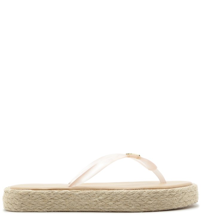 Chinelo Injetado Solado Alto Palha Soft Avelã