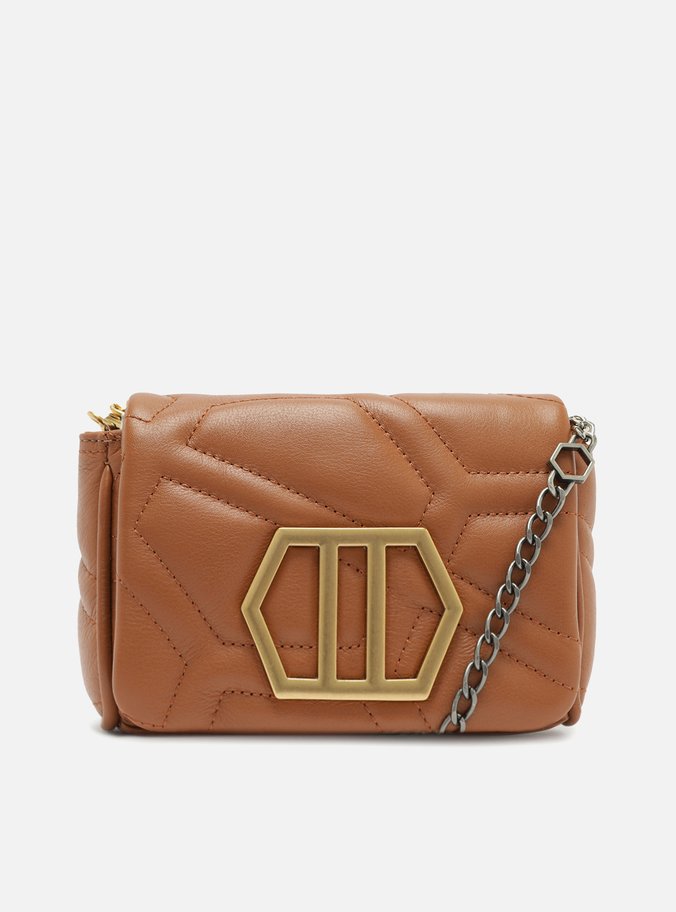 Bolsa Tiracolo Marrom Couro Emma Pequena