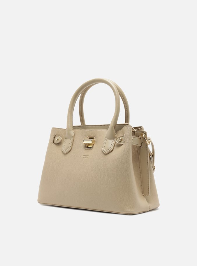 Bolsa Tote Bege Média