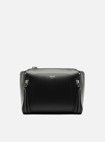 Bolsa Tiracolo Preta Média
