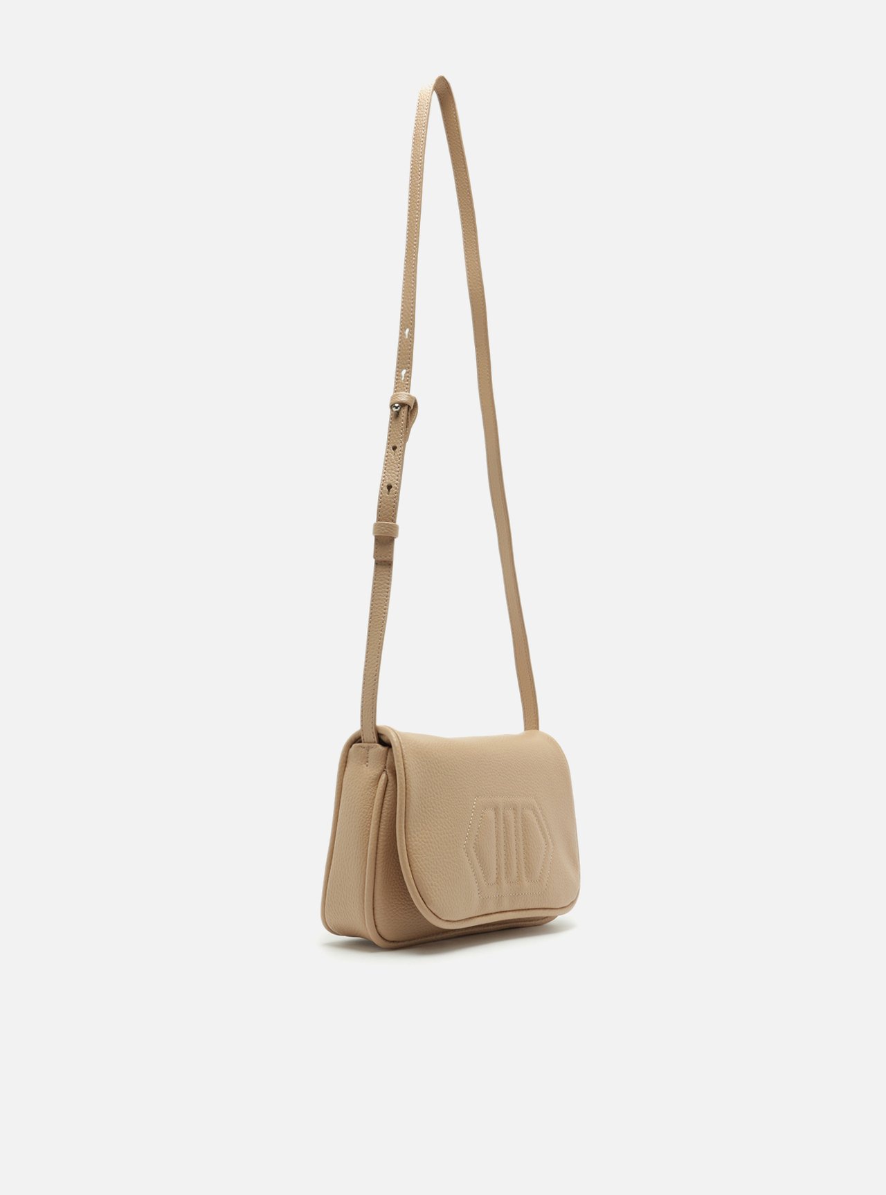 Bolsa Tiracolo Média Nude — foto 5