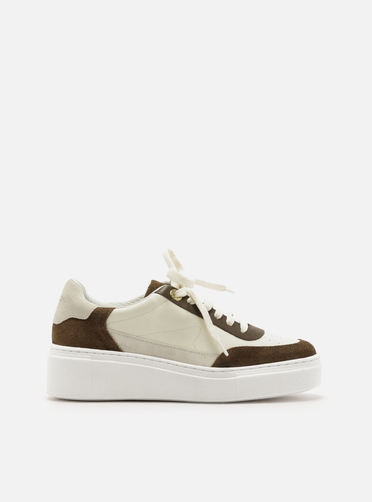 Tênis Multicolorido Flatform Amarração Multimaterial — foto 1
