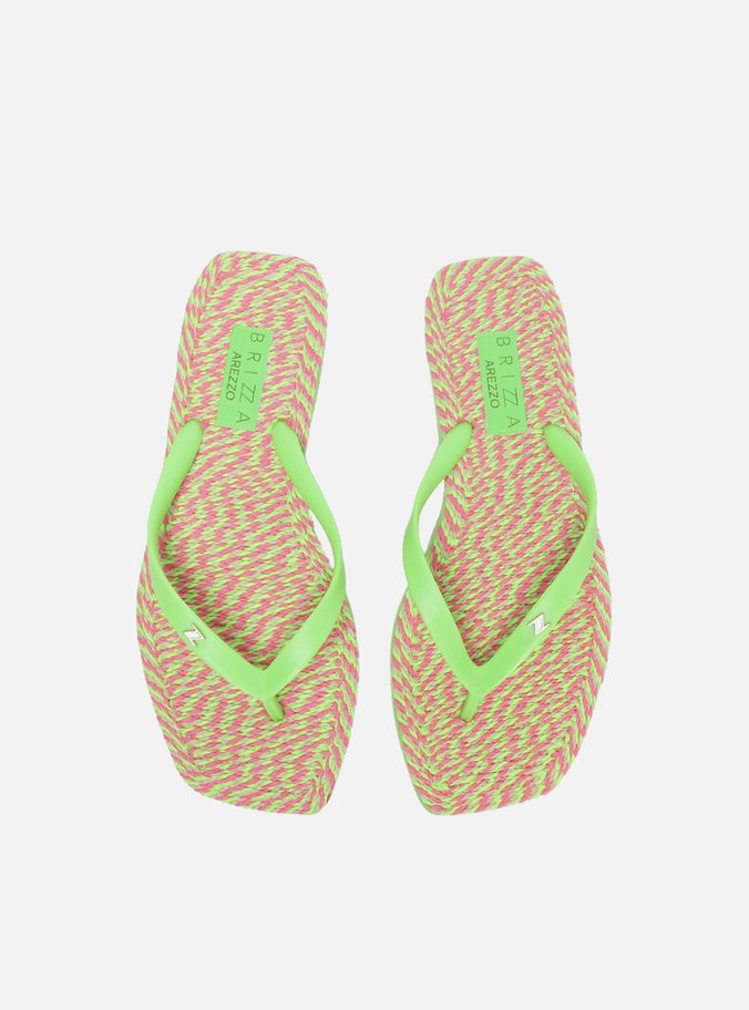 Chinelo de Dedo Verde Mint Fluo Brizza