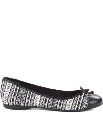 Sapatilha Ethnic Lurex Preta