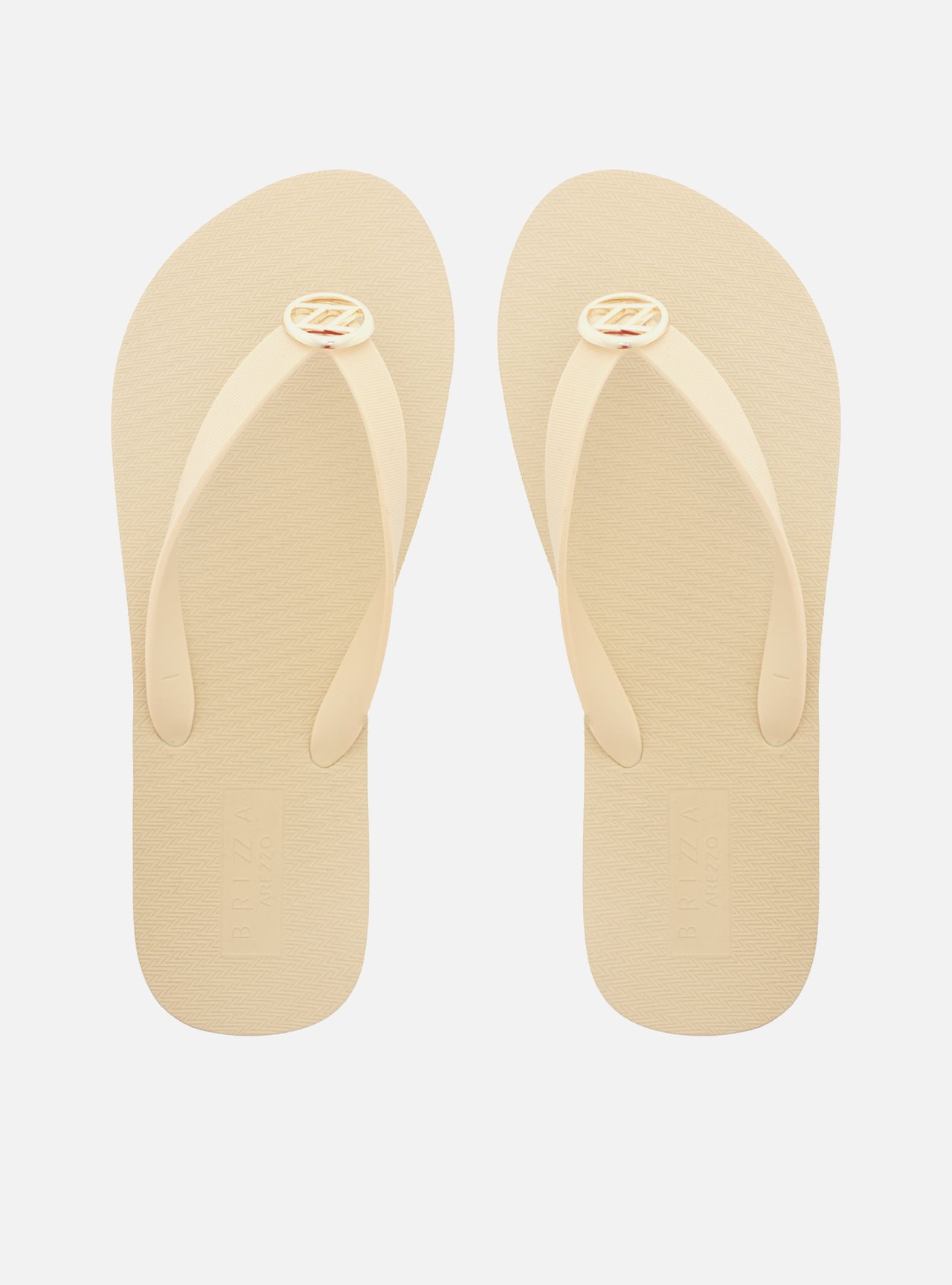 Chinelo Off White Essential Metal ZZ — foto 1