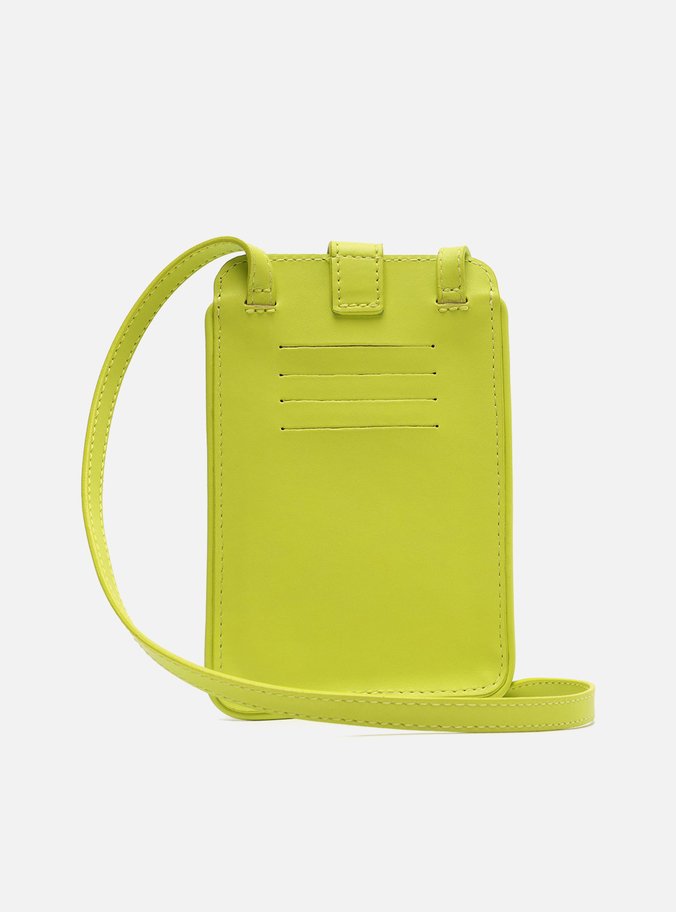 Mini Bolsa Tiracolo Verde Porta-Celular