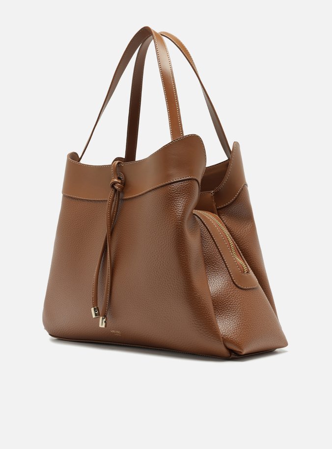 Bolsa Hobo Marrom Grande Bag Charm