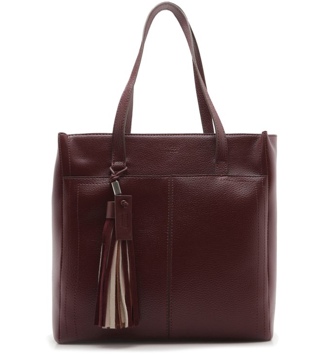 Bolsa Shopping Rosa Grande Raspberry