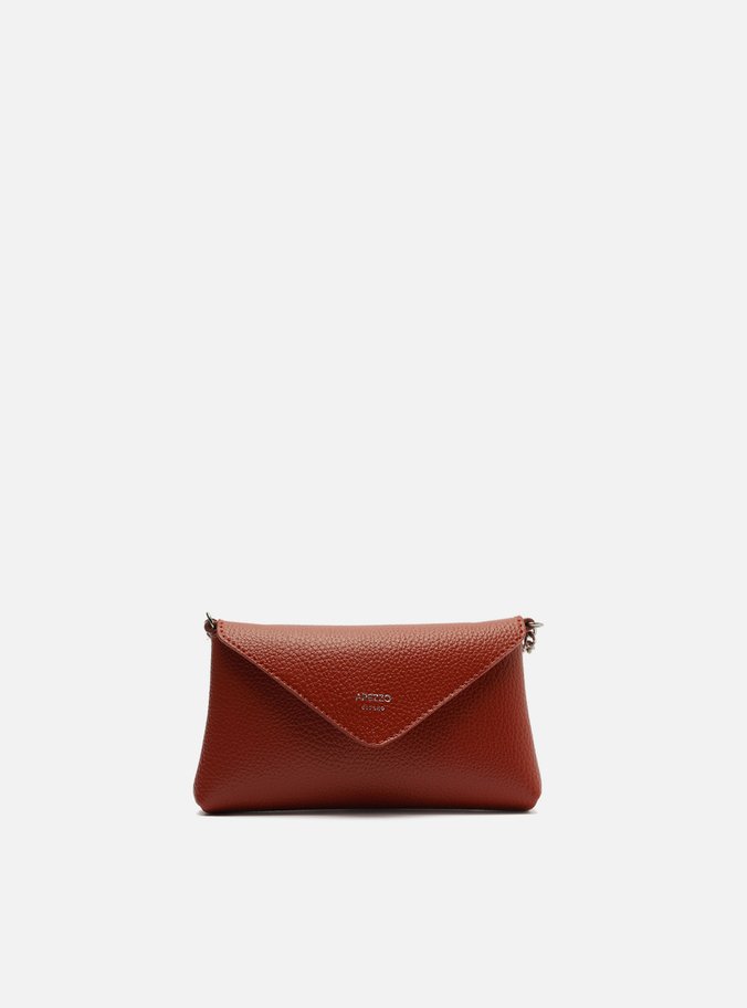 Bolsa Tiracolo Laranja Giorno Pequena Envelope