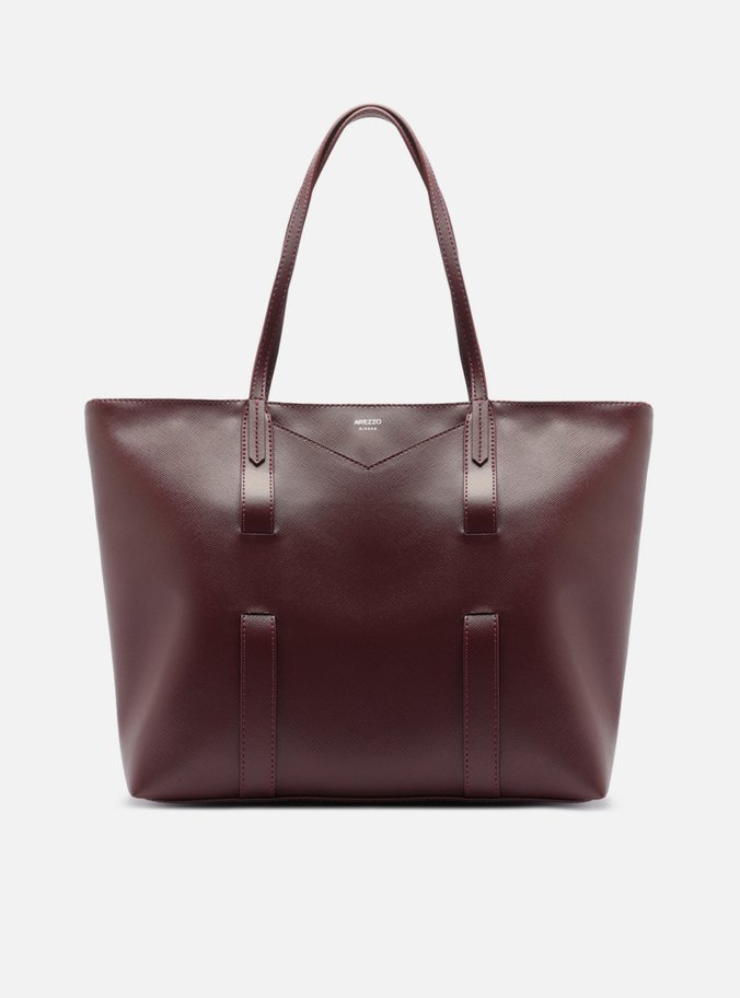 Bolsa Shopping Bordô Grande Tiras Capa