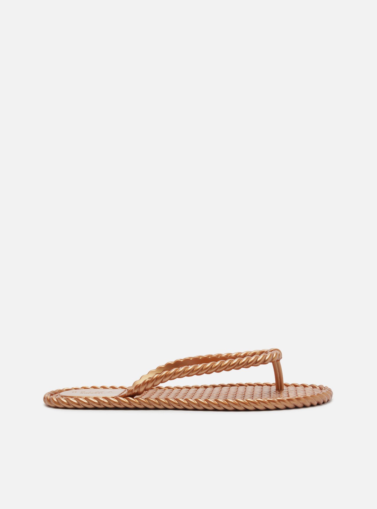 Chinelo Marrom Metalizado Marrocos Jelly — foto 3