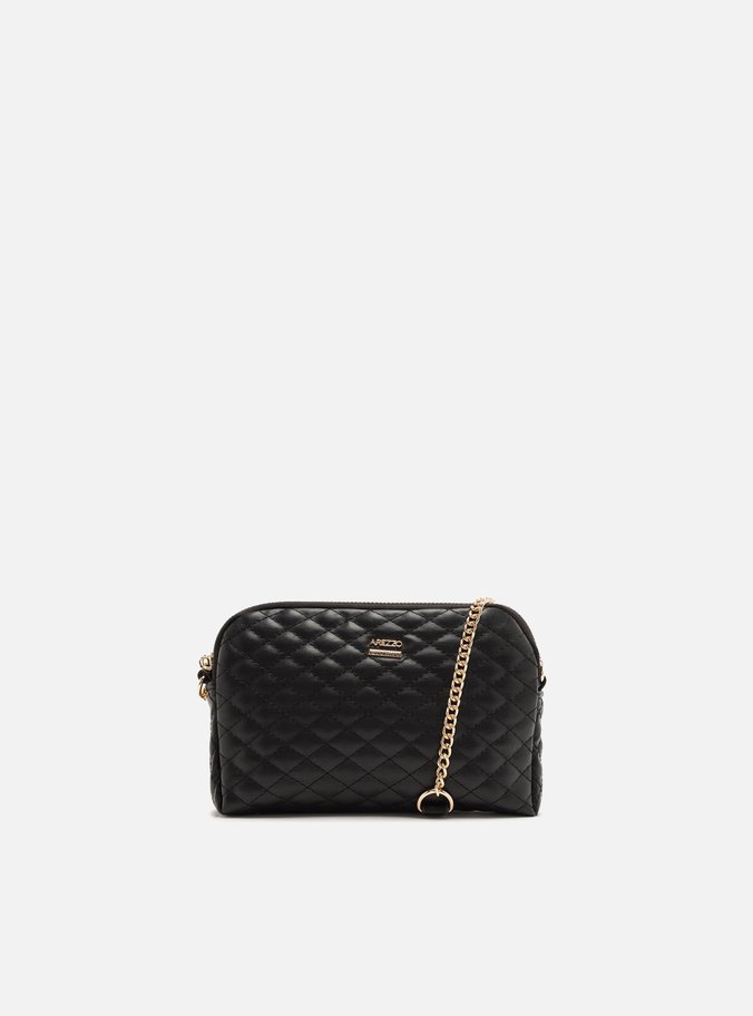 Bolsa Tiracolo Preta Pequena Matelassê