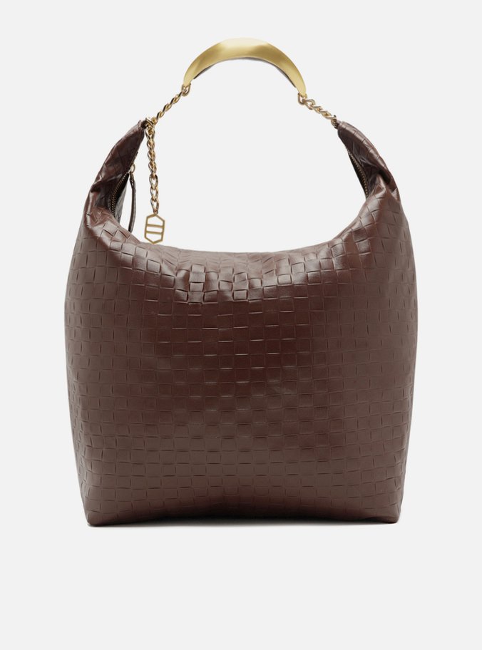 Bolsa Hobo Marrom Grande