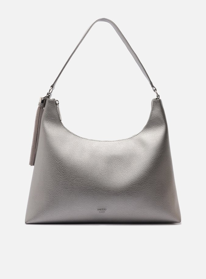 Bolsa Hobo Metalizada Grande