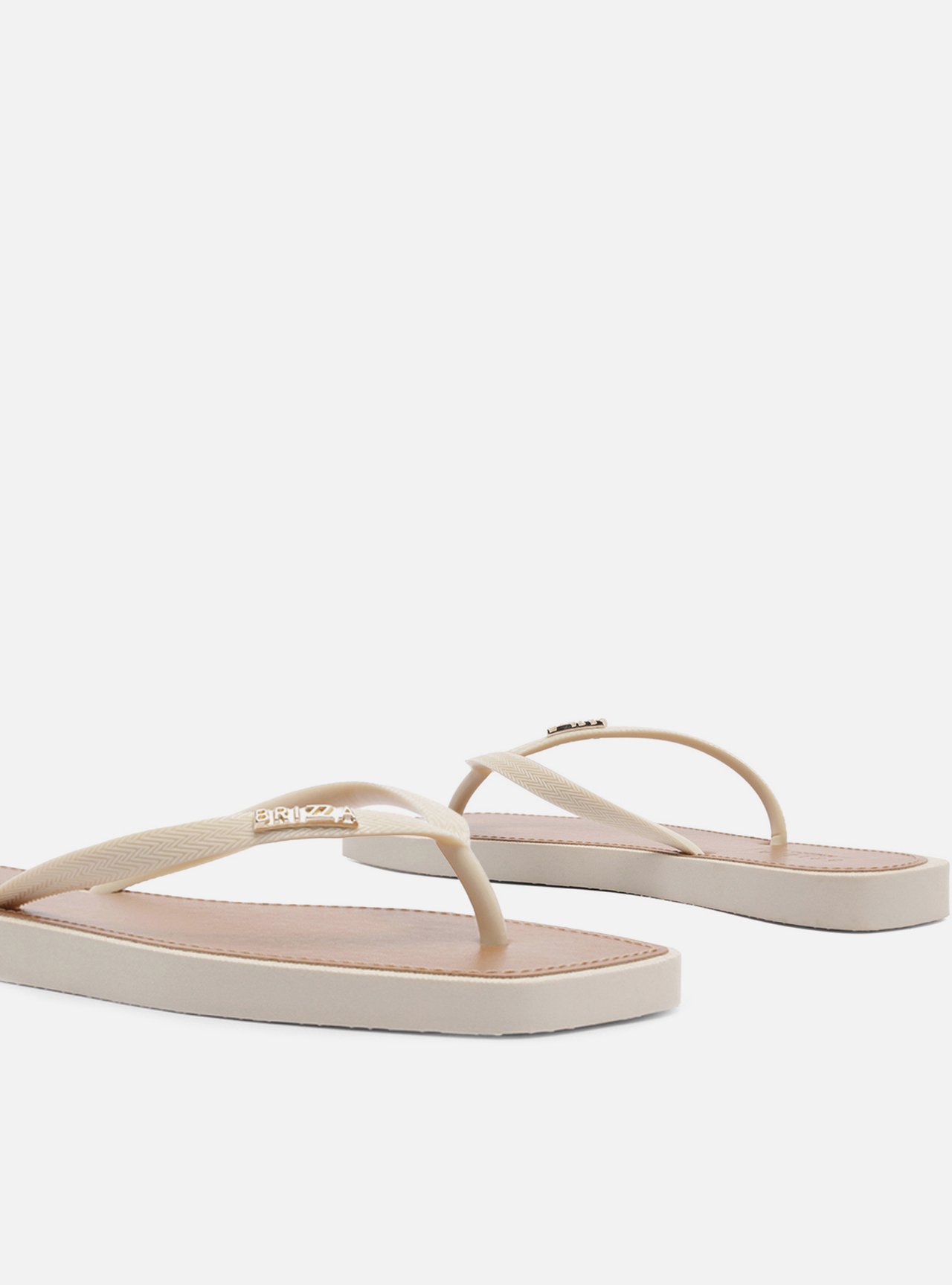 Chinelo de Dedo Off White Recouro Square Brizza — foto 4