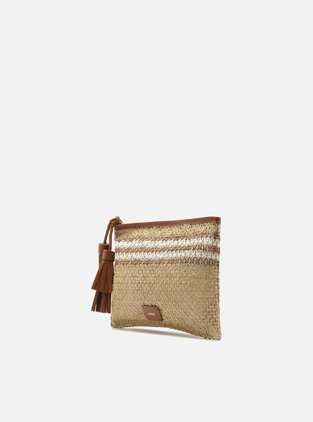 Necessaire Marrom Couro Palha Barbicachos — foto 2
